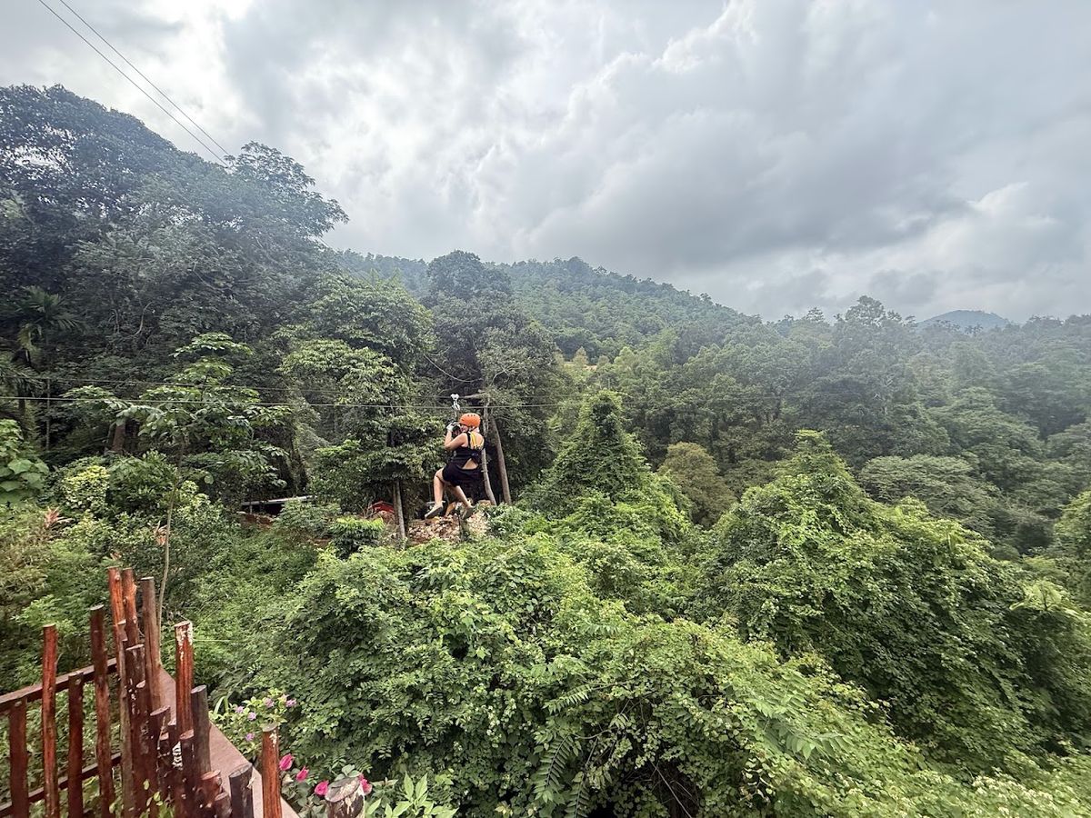 Treetop Tour Zipline, Koh Samui