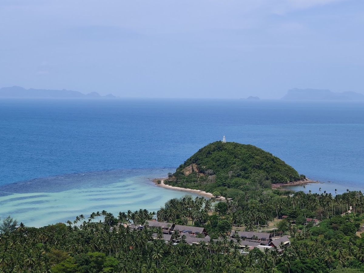 Viewpoint beach and ocean, Koh Samui
