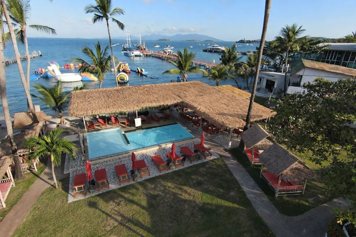 Samui Pier Beach front Resort exterior in Bophut