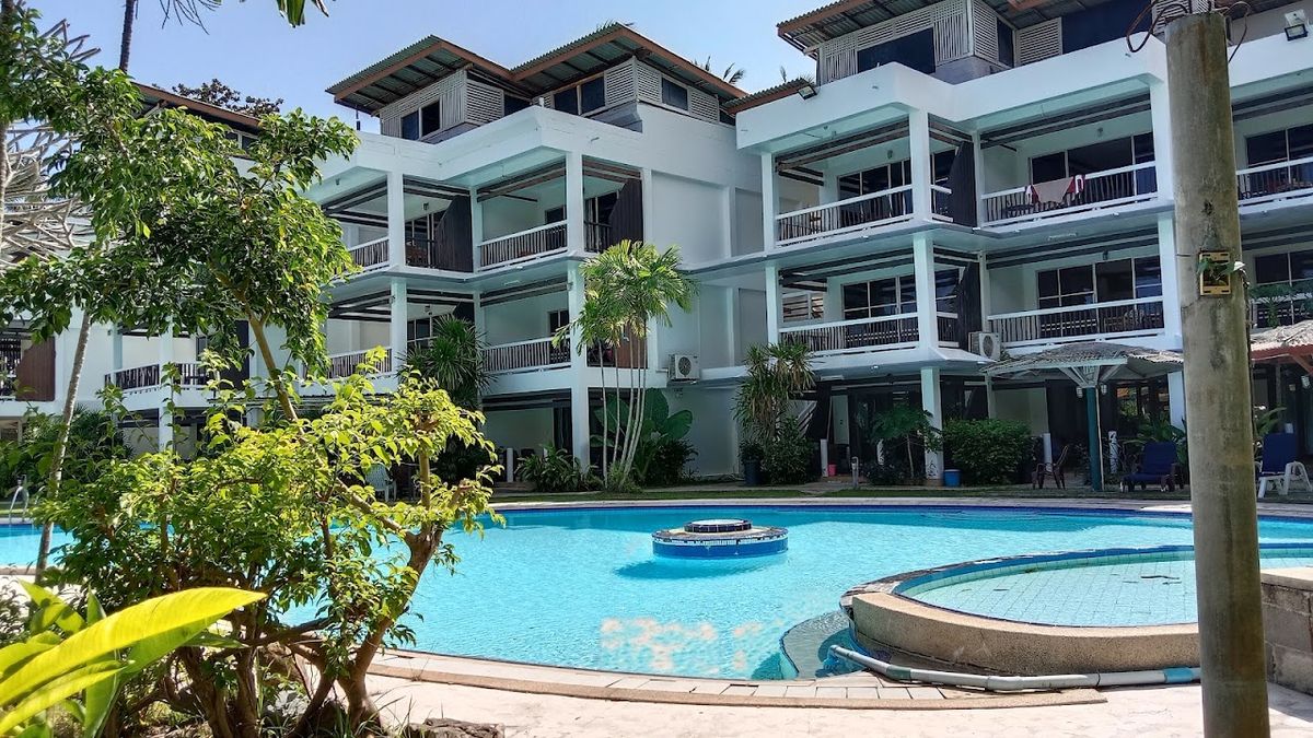 The Ocean Resort exterior in Maenam